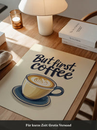 Kaffeetasse Illustration Vintage-Stil