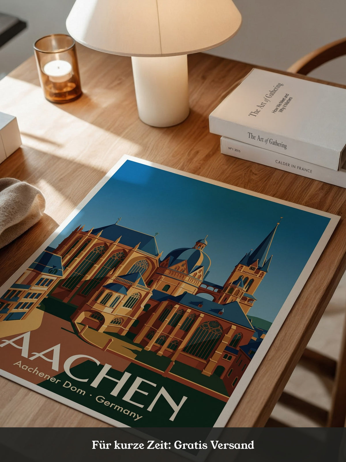 Aachener Dom Retro-Design
