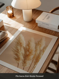 Pampasgras Beige Textur