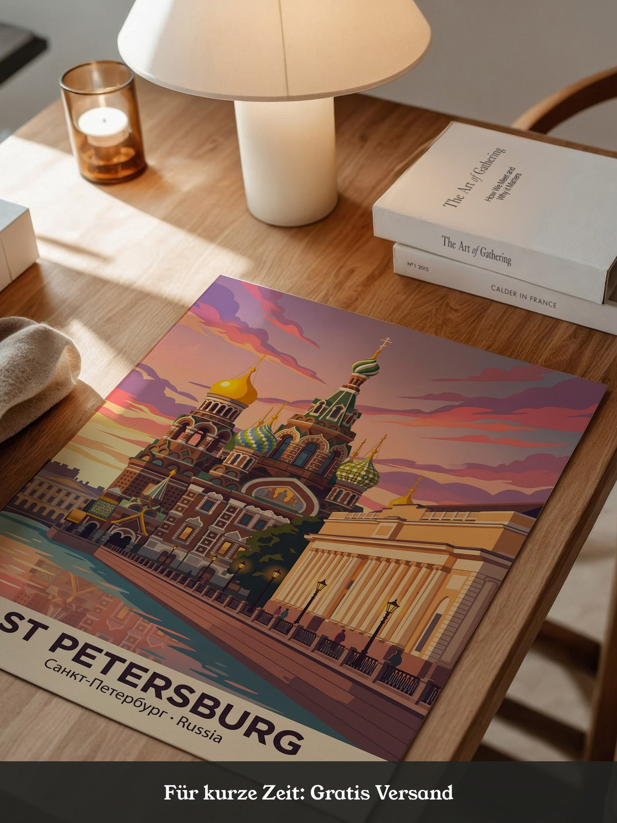 St. Petersburg Kuppeln Abendstimmung