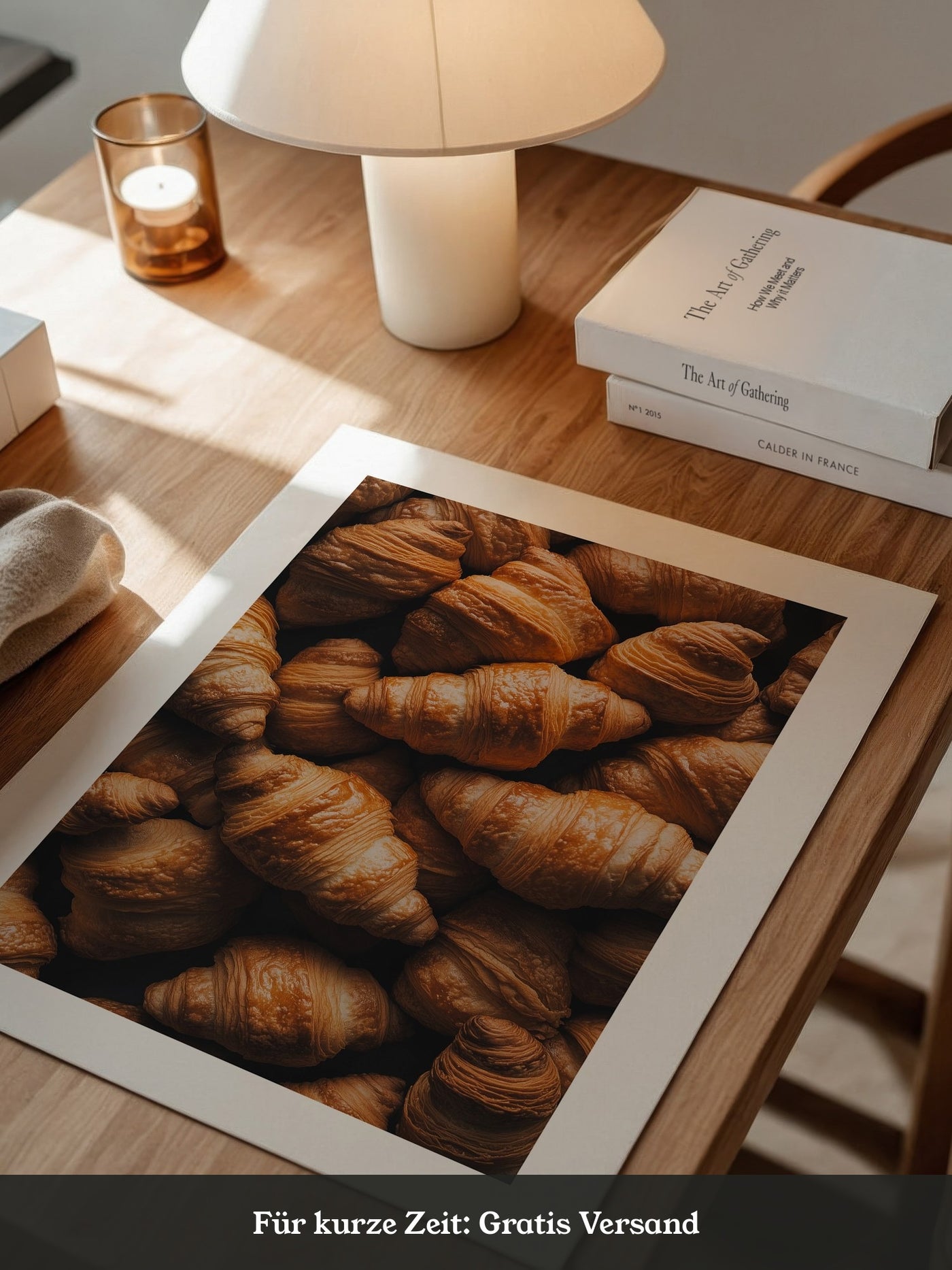 Croissants Nahaufnahme золотой