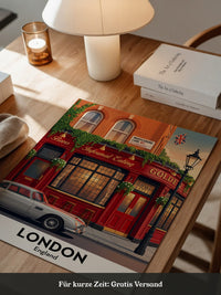 Britisches Pub Retro Flair