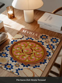 Sevilla Gambas Illustration