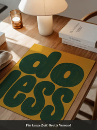 Retro Typografie Gelb Grün