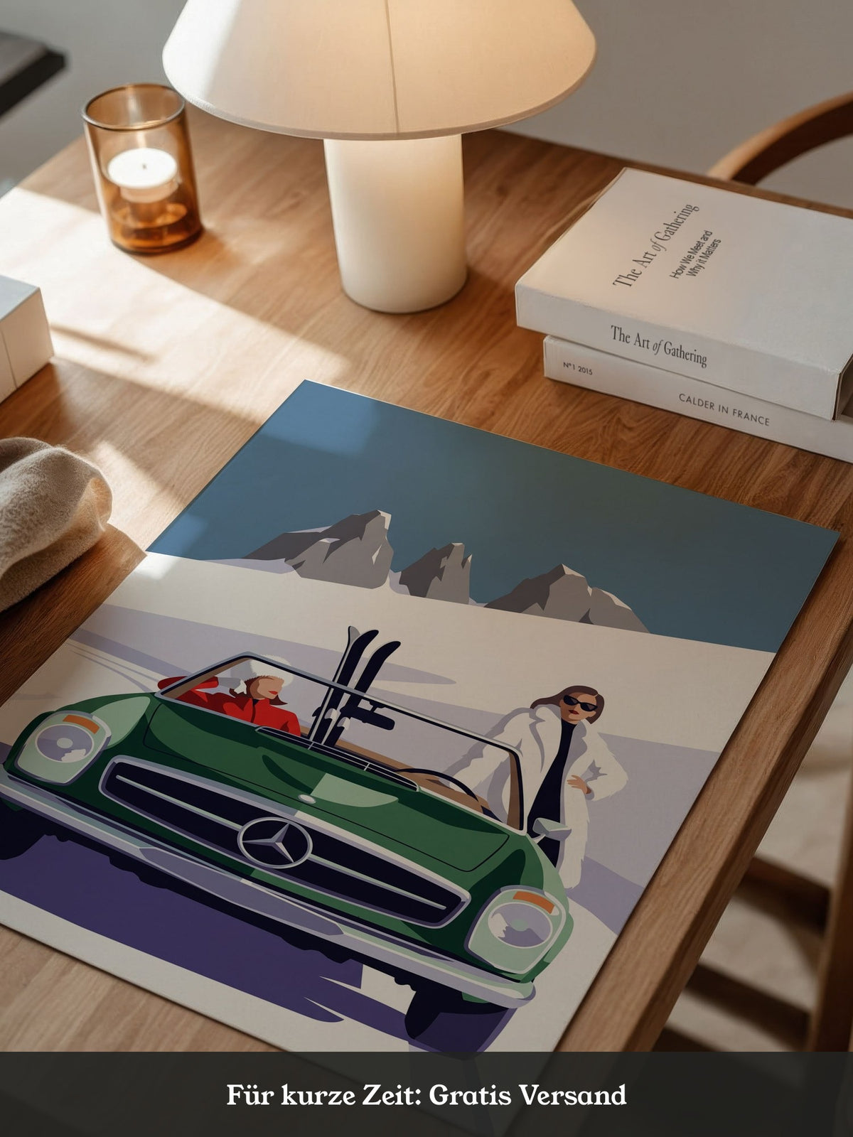 Elfer Cabrio Schneeberge