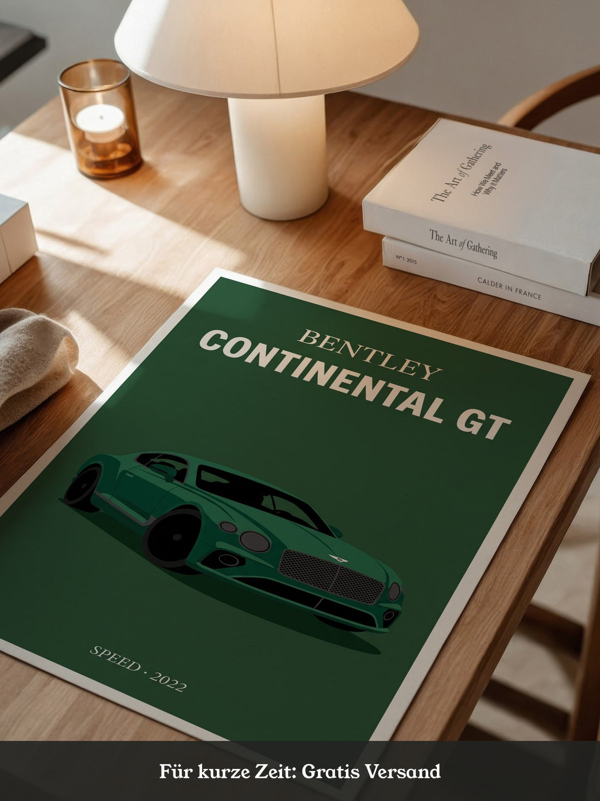 Bentley Coupé Grün Frontansicht