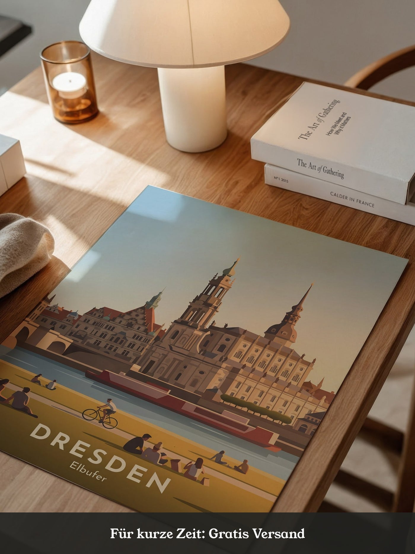 Dresden Elbufer Vintage Stil