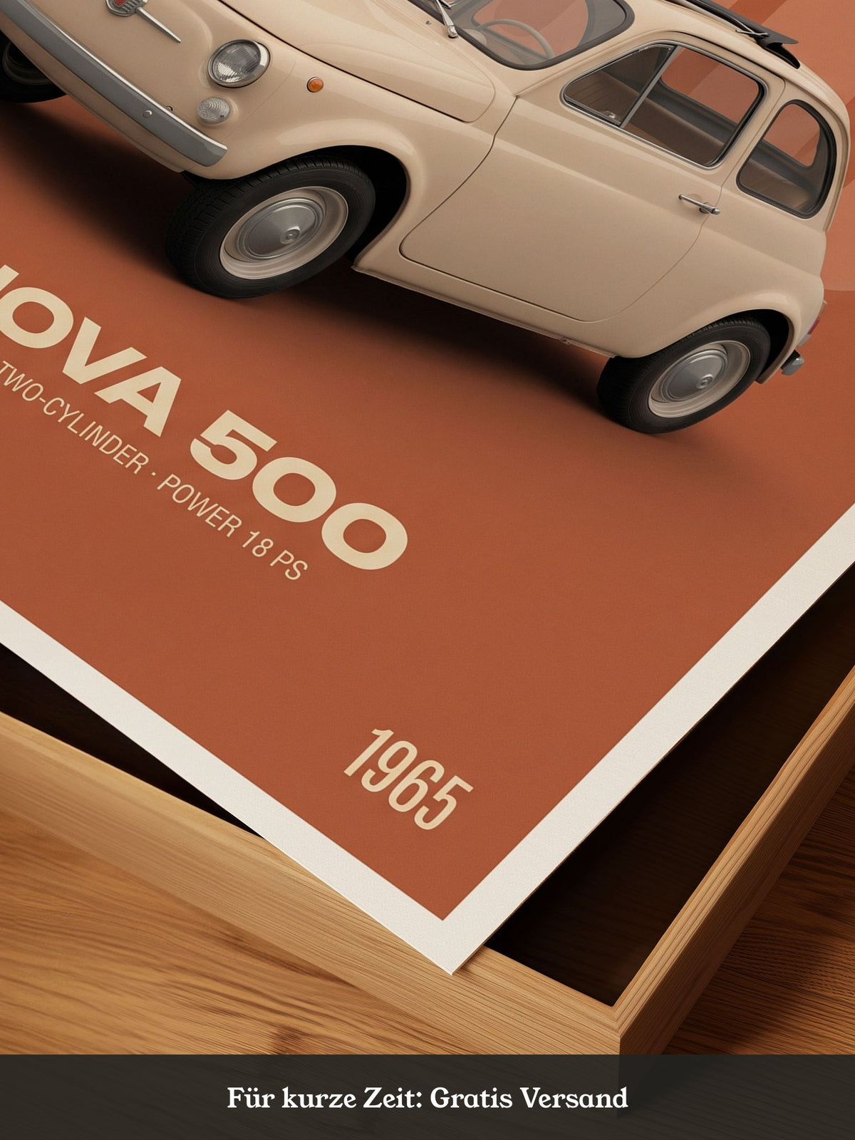 Fiat Retro Auto Ikone