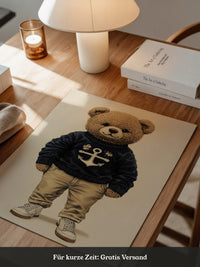 Teddybär Matrosenlook Vintage