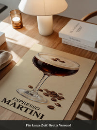 Espresso Martini Vintage Art