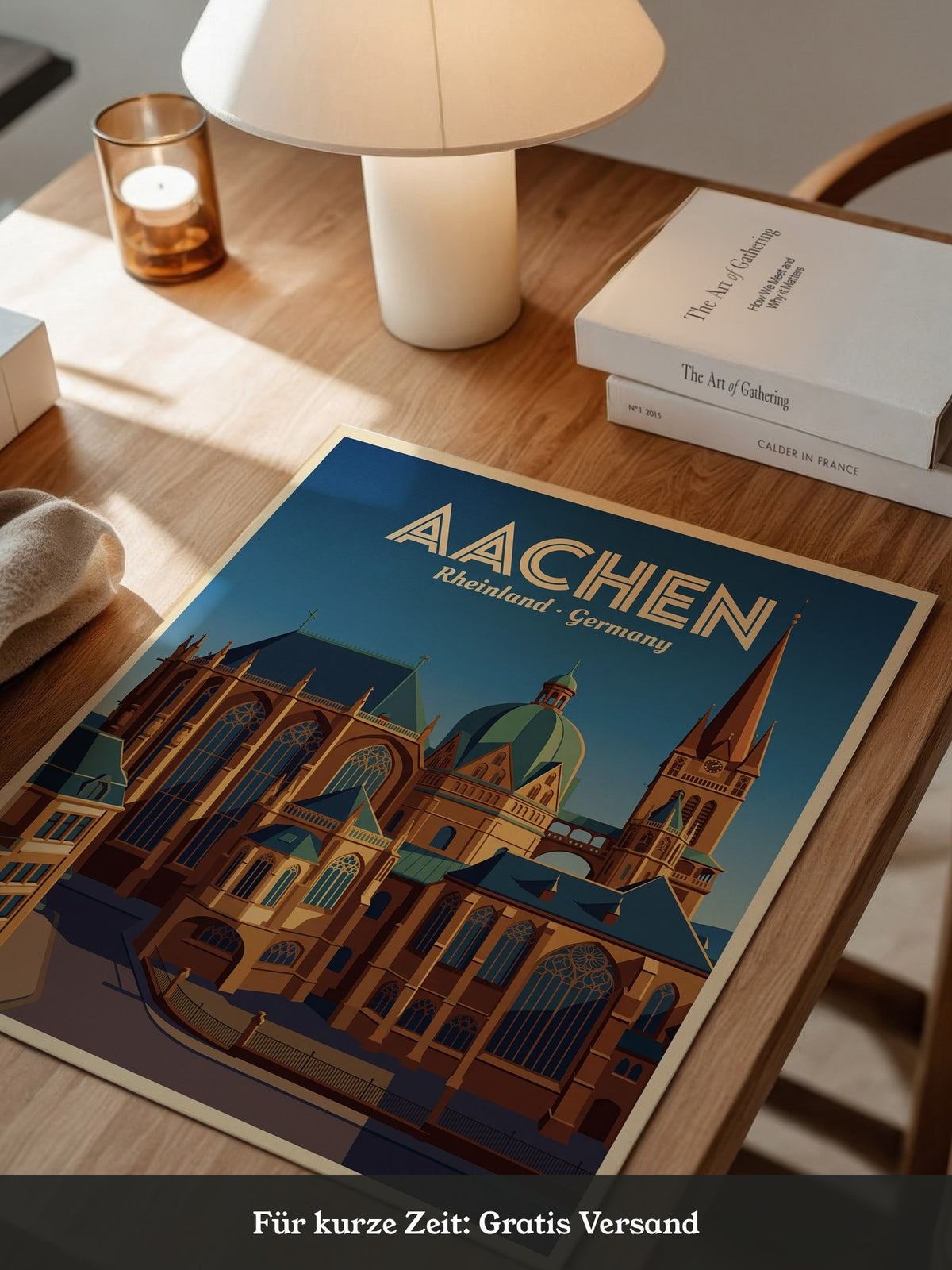 Aachener Dom Retro Architektur