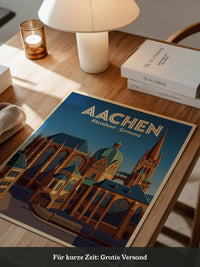 Aachener Dom Retro Architektur