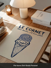 Eiseis Cornetto Kunstdruck