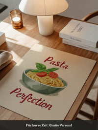 Spaghetti Illustration Retro Look
