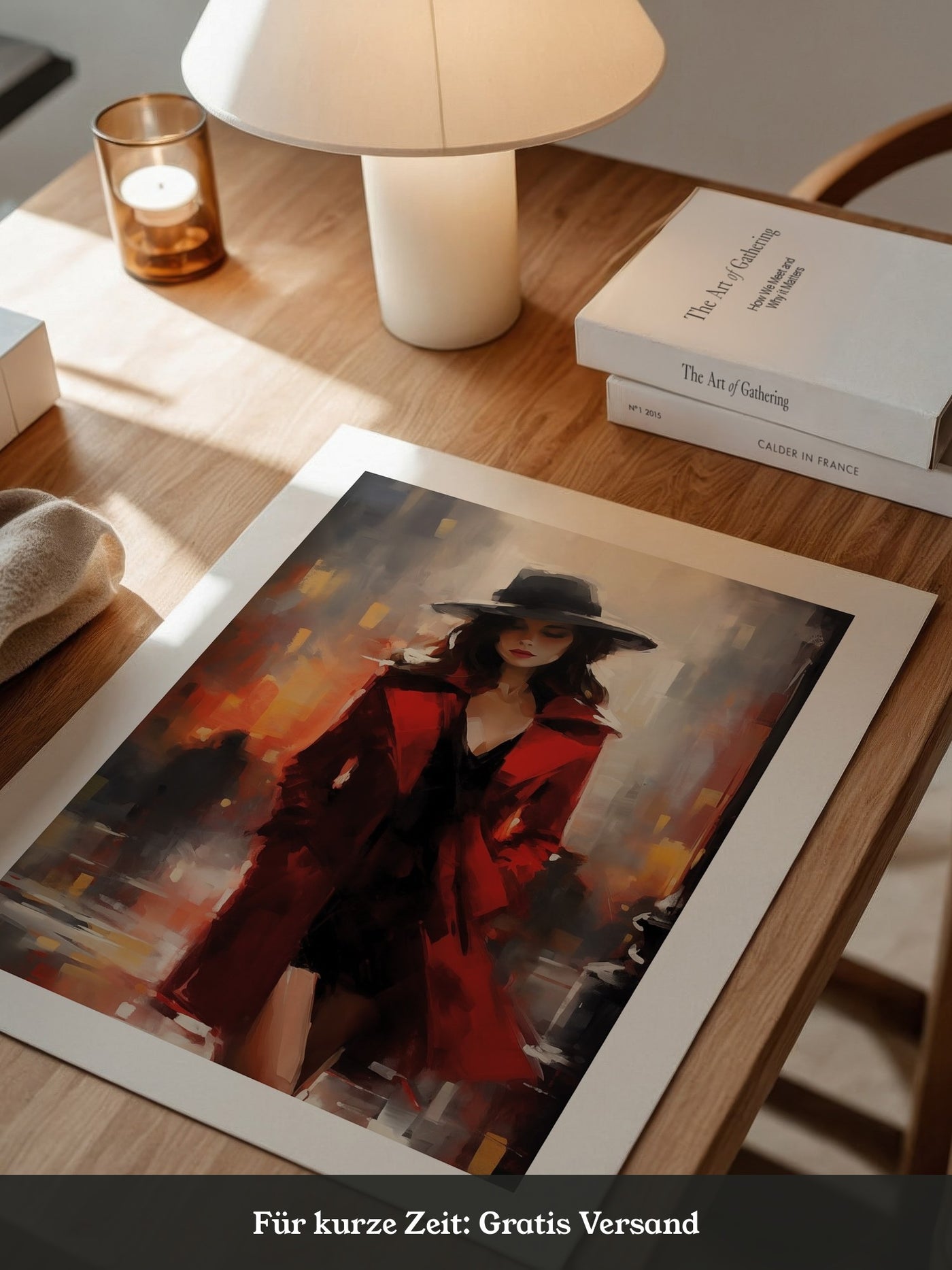 Die Dame in Rot