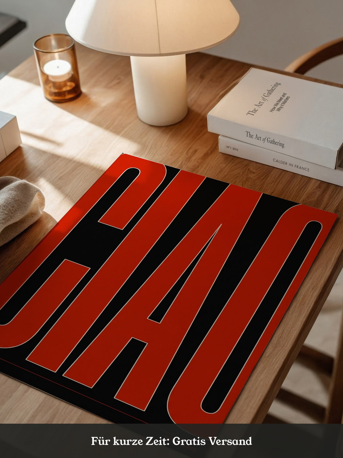 CIAO Rot Schwarz Bold