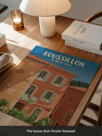 Roussillon Haus Illustration