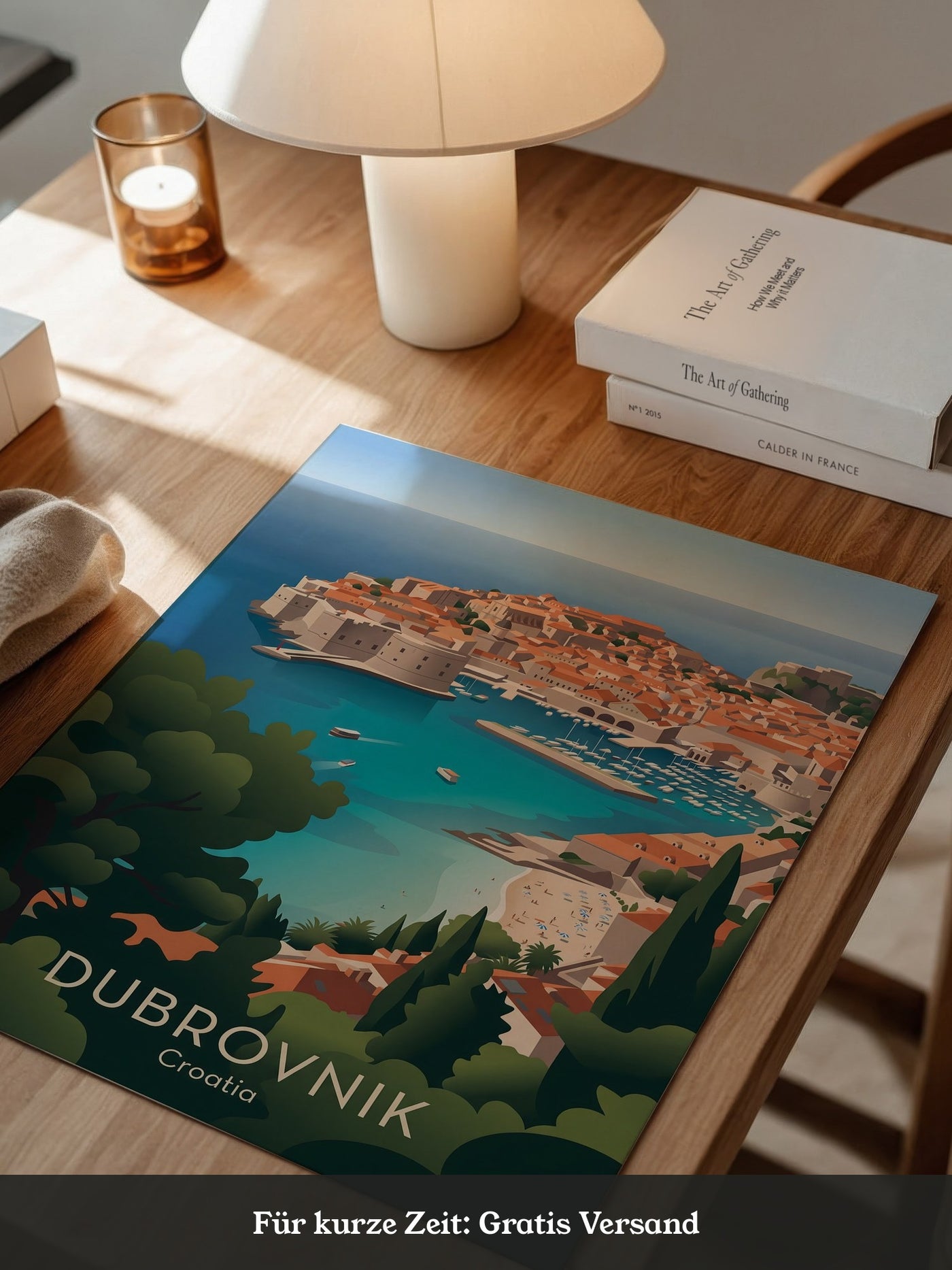 Dubrovnik Küste Pastellfarben
