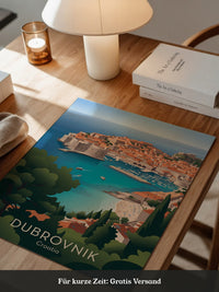 Dubrovnik Küste Pastellfarben