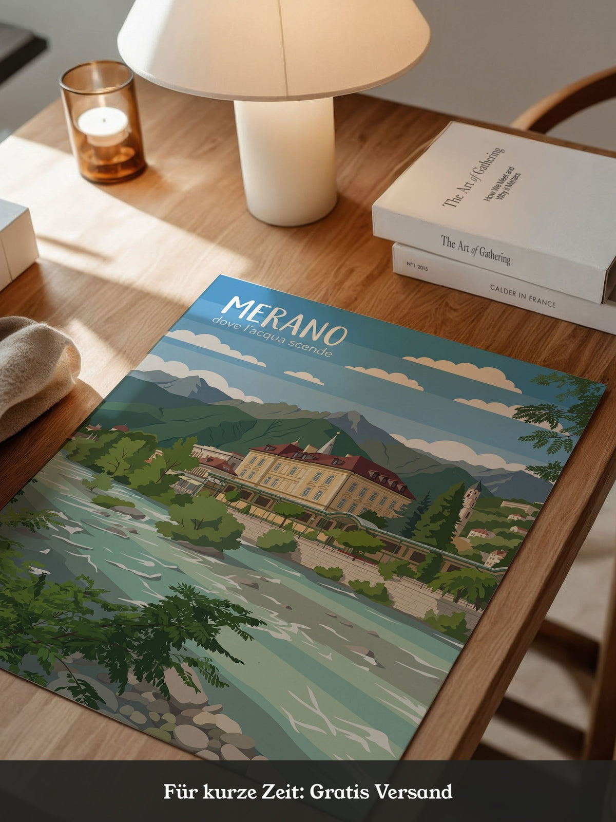 Merano Illustration Architektur