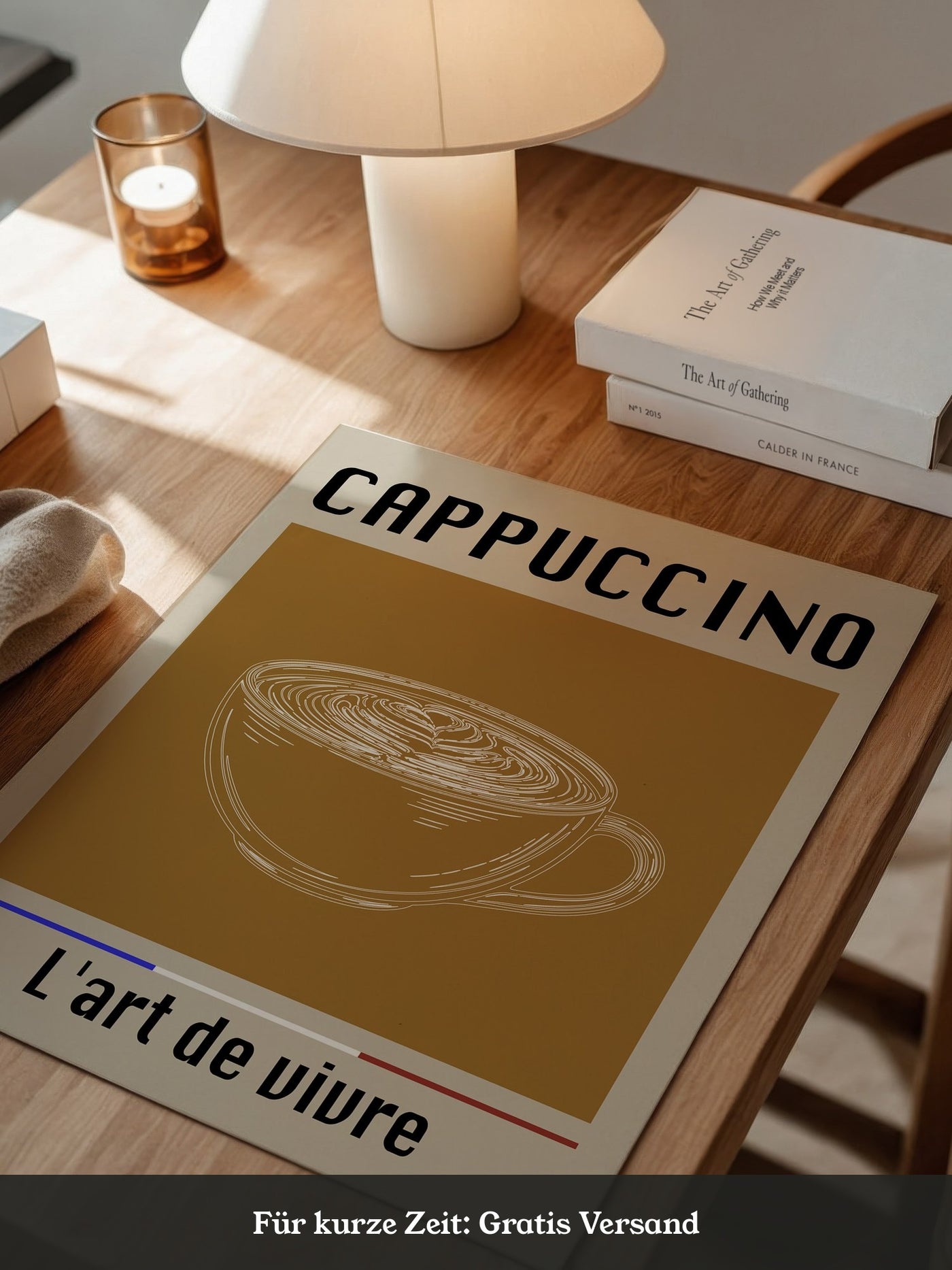 Cappuccino Tasse Minimalistisch