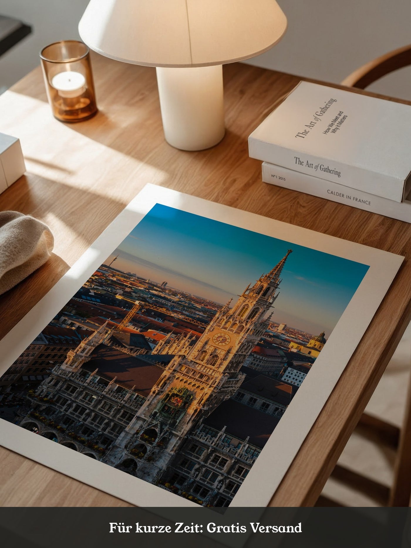 Neues Rathaus Sonnenuntergang