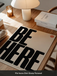 BE Hier minimalistischer Stil
