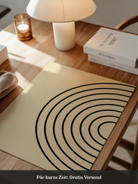 Kreise Minimalismus Beige