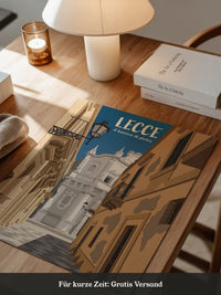 Lecce Barocco Gasse Illustration