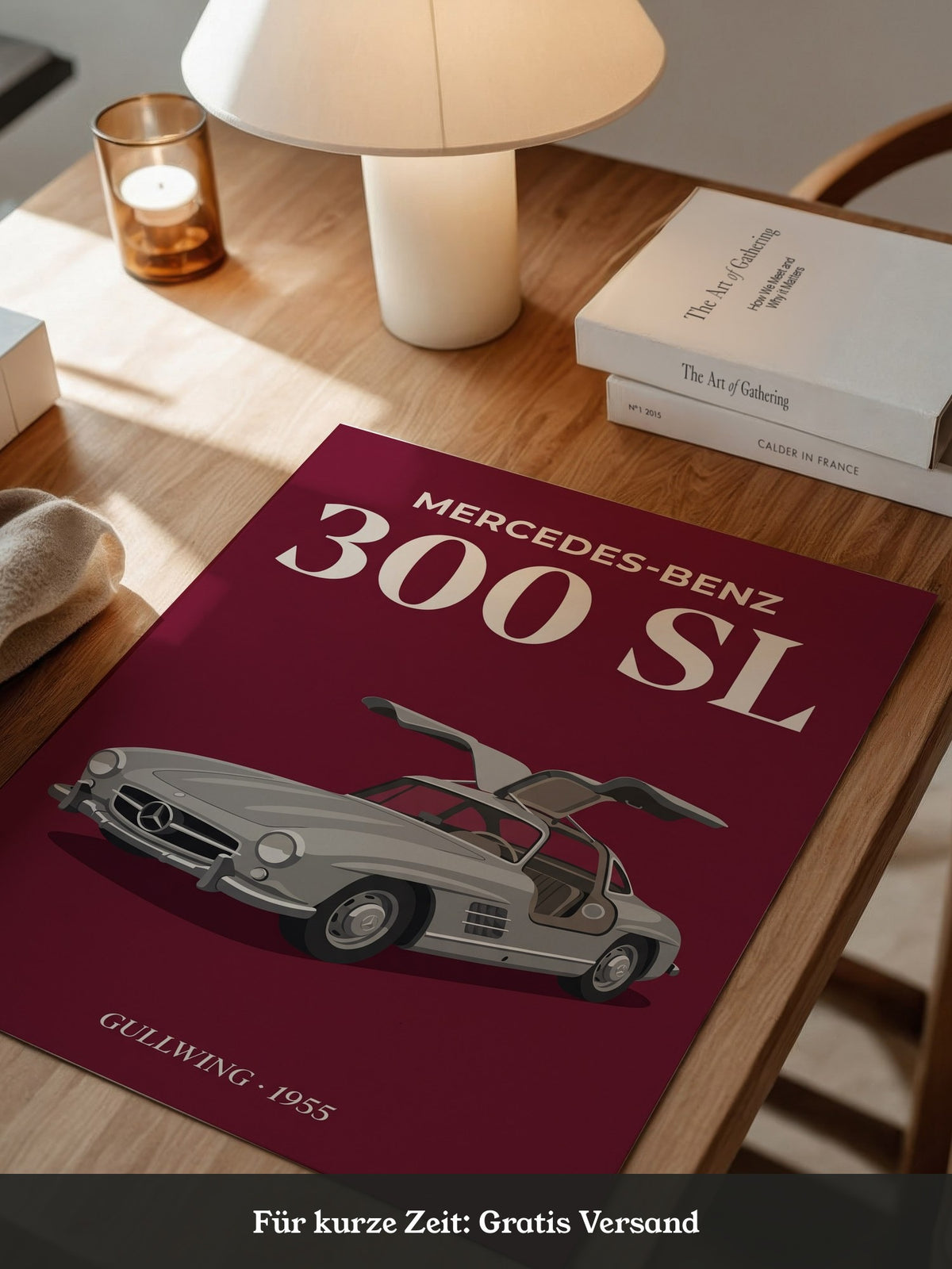 Mercedes 300 SL Gullwing Weiß