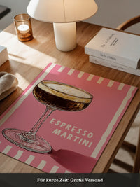 Espresso Martini Retro Pink