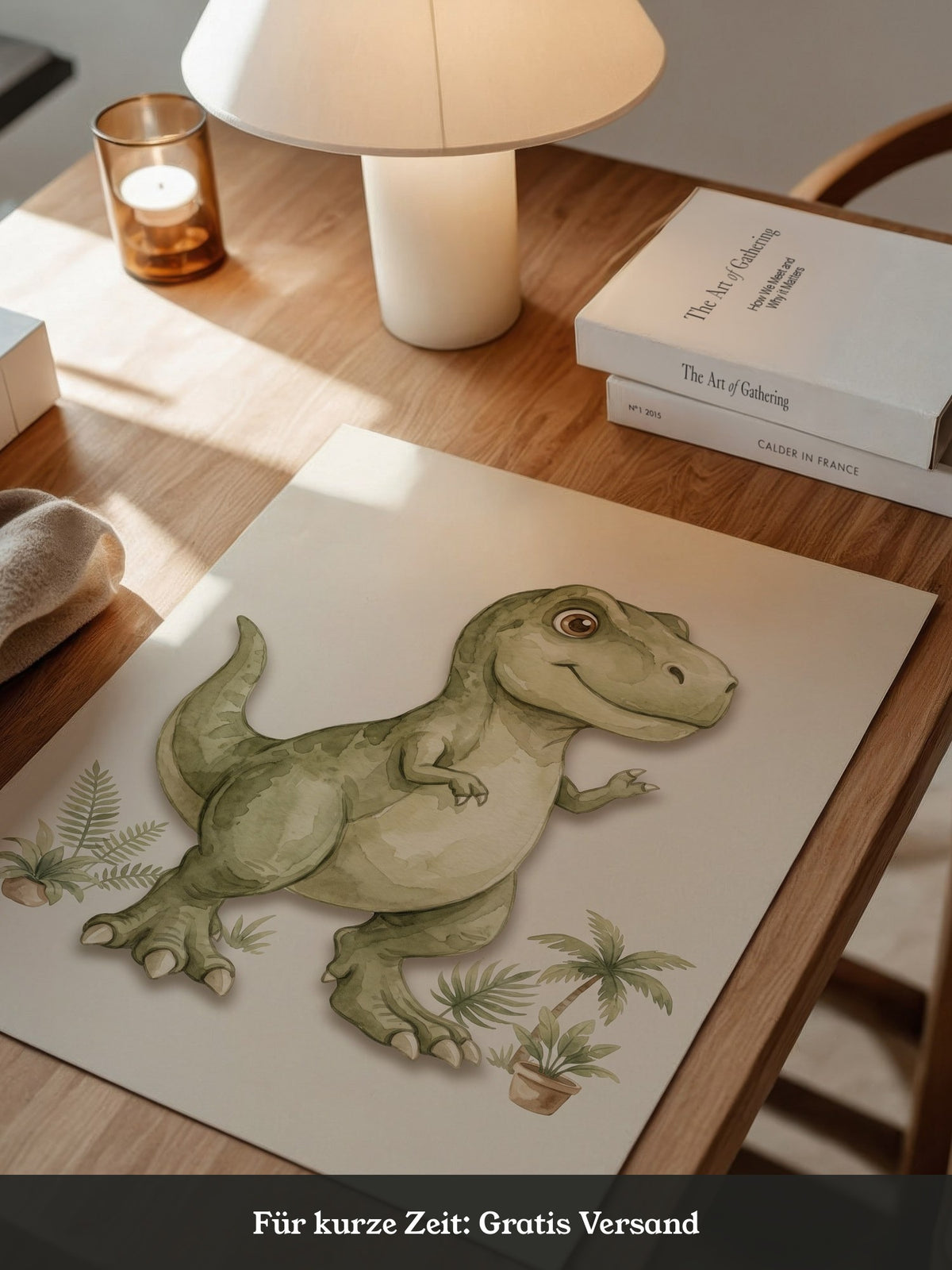 Dinosaurier Aquarell Charmant