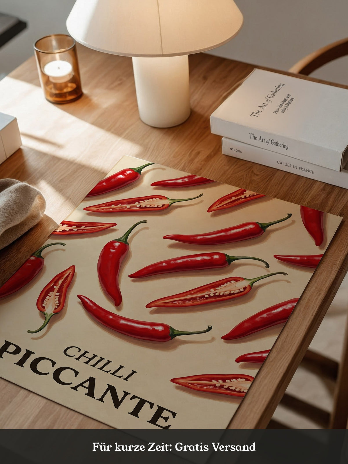 Pikante Chilischoten Rot