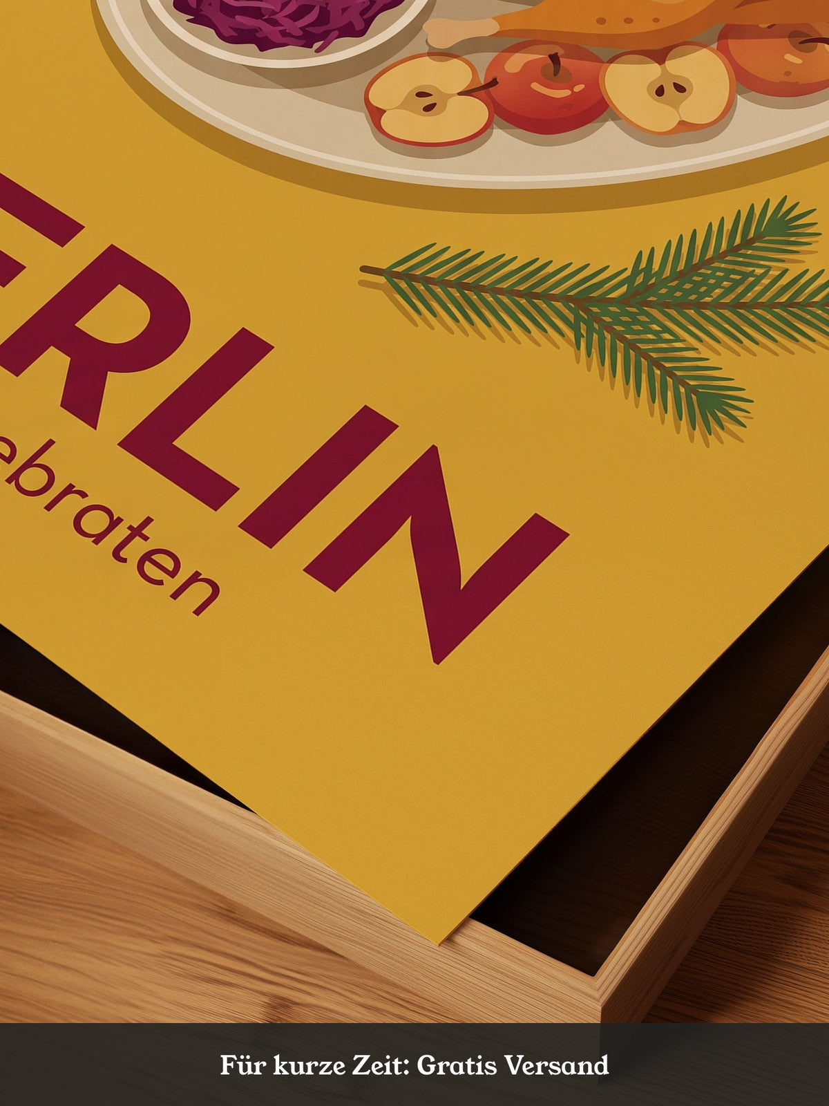 Gänsebraten Festmahl