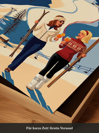 Aprés Ski Retro Vintage