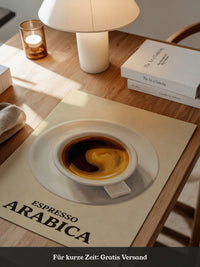 Arabica Kaffee Vogelperspektive