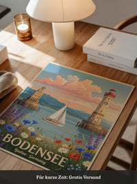 Bodensee Lindau Hafenmalerei