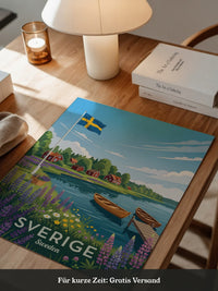 Schwedische Idylle am See