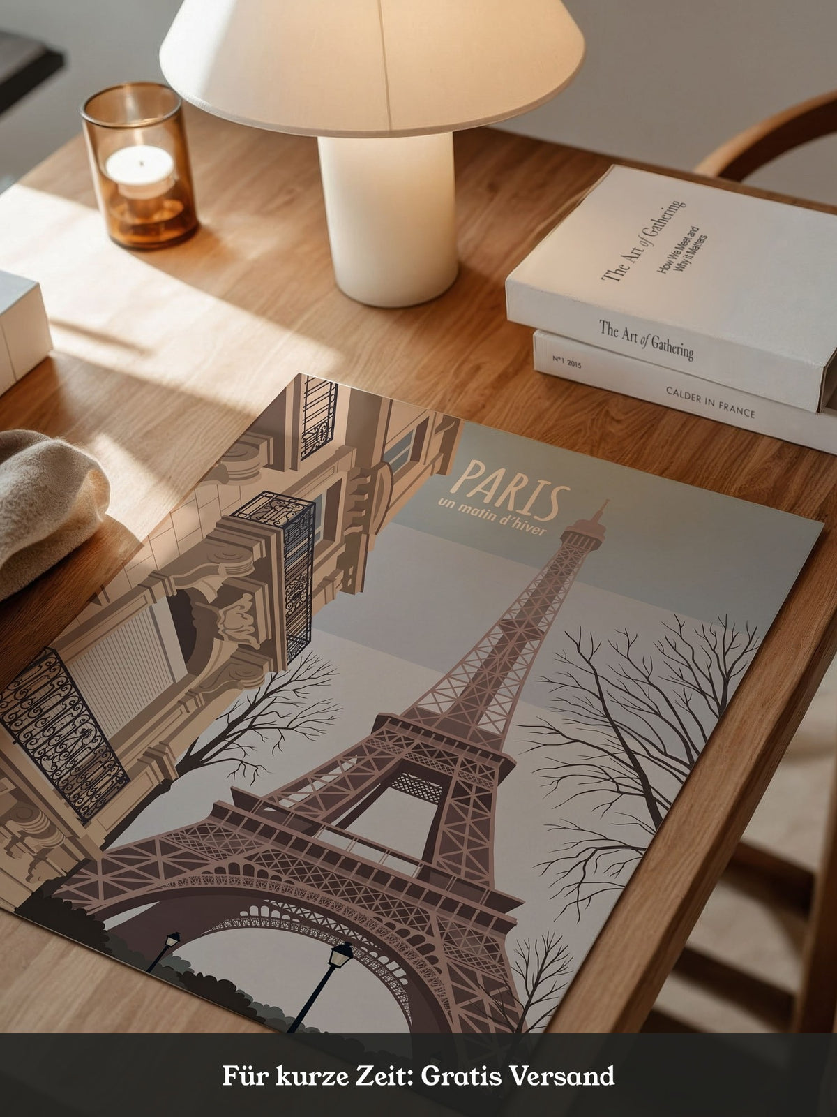 Paris Eiffelturm Winter