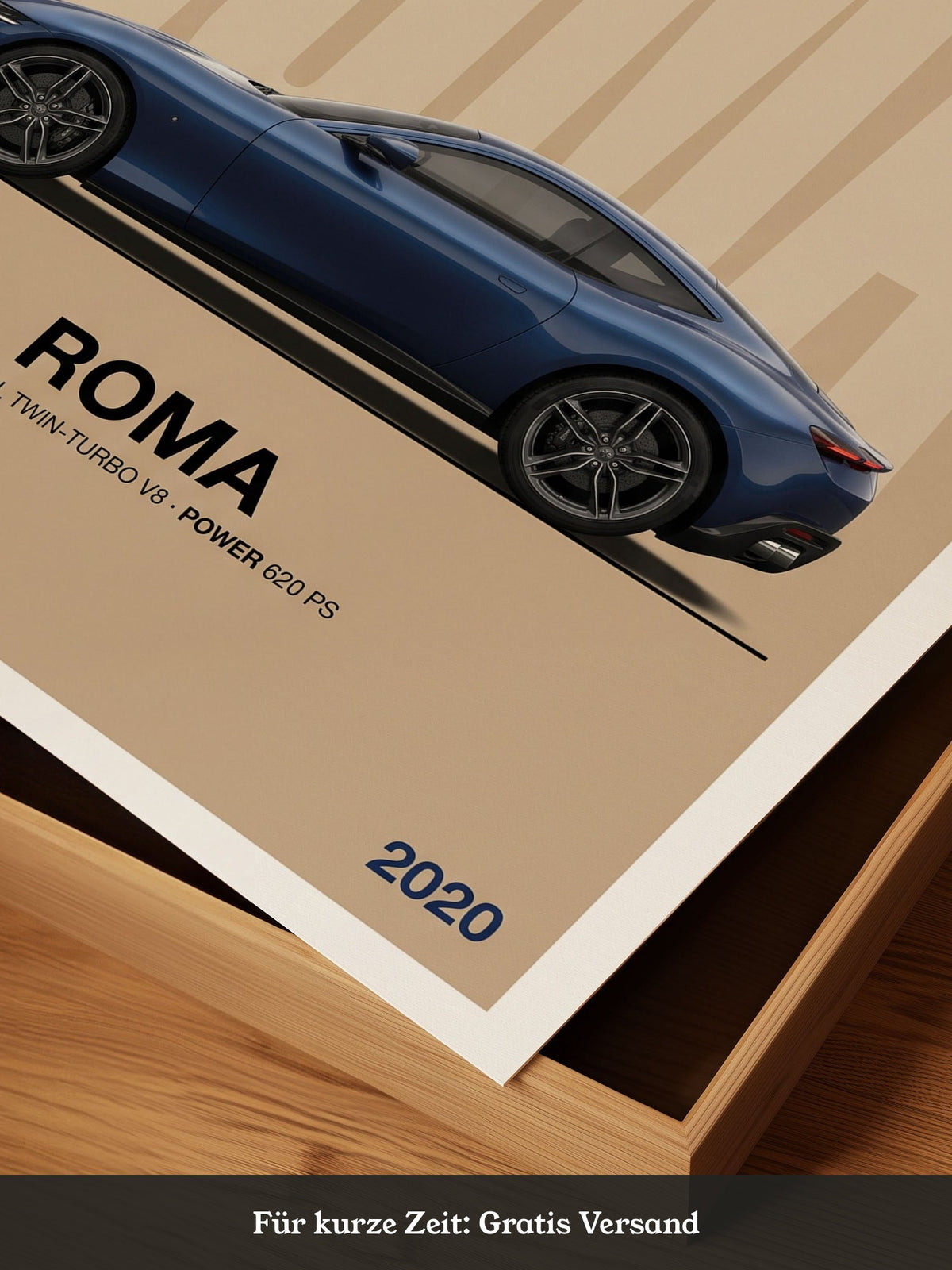 Sportwagen Blau 2020