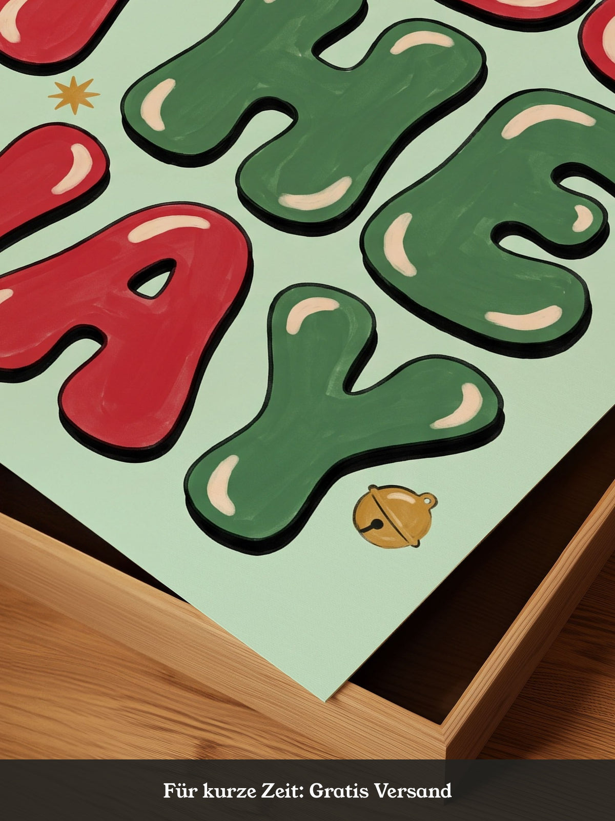 Weihnachtliche Typo