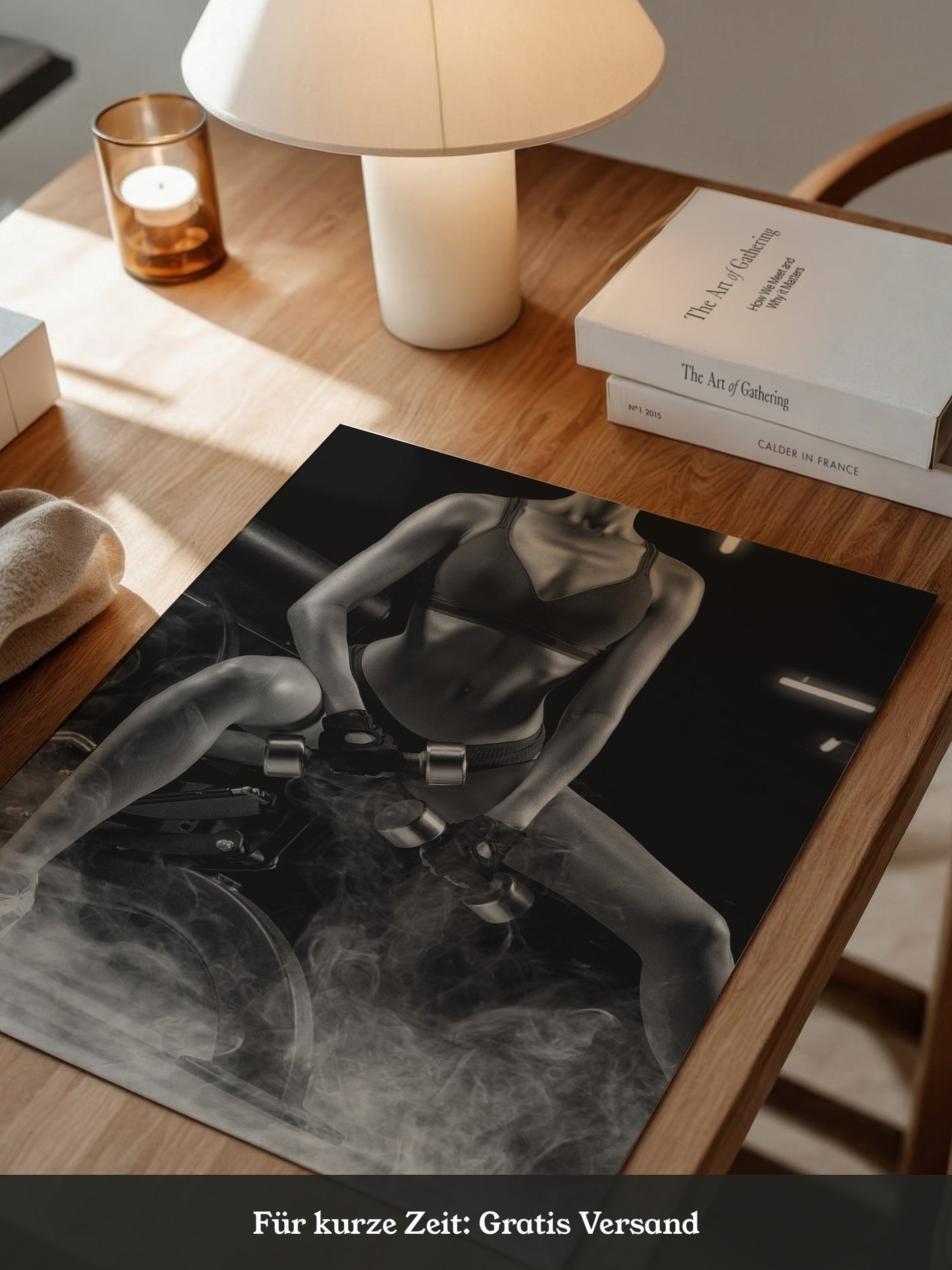 Fitness Lifestyle Schwarzweiß