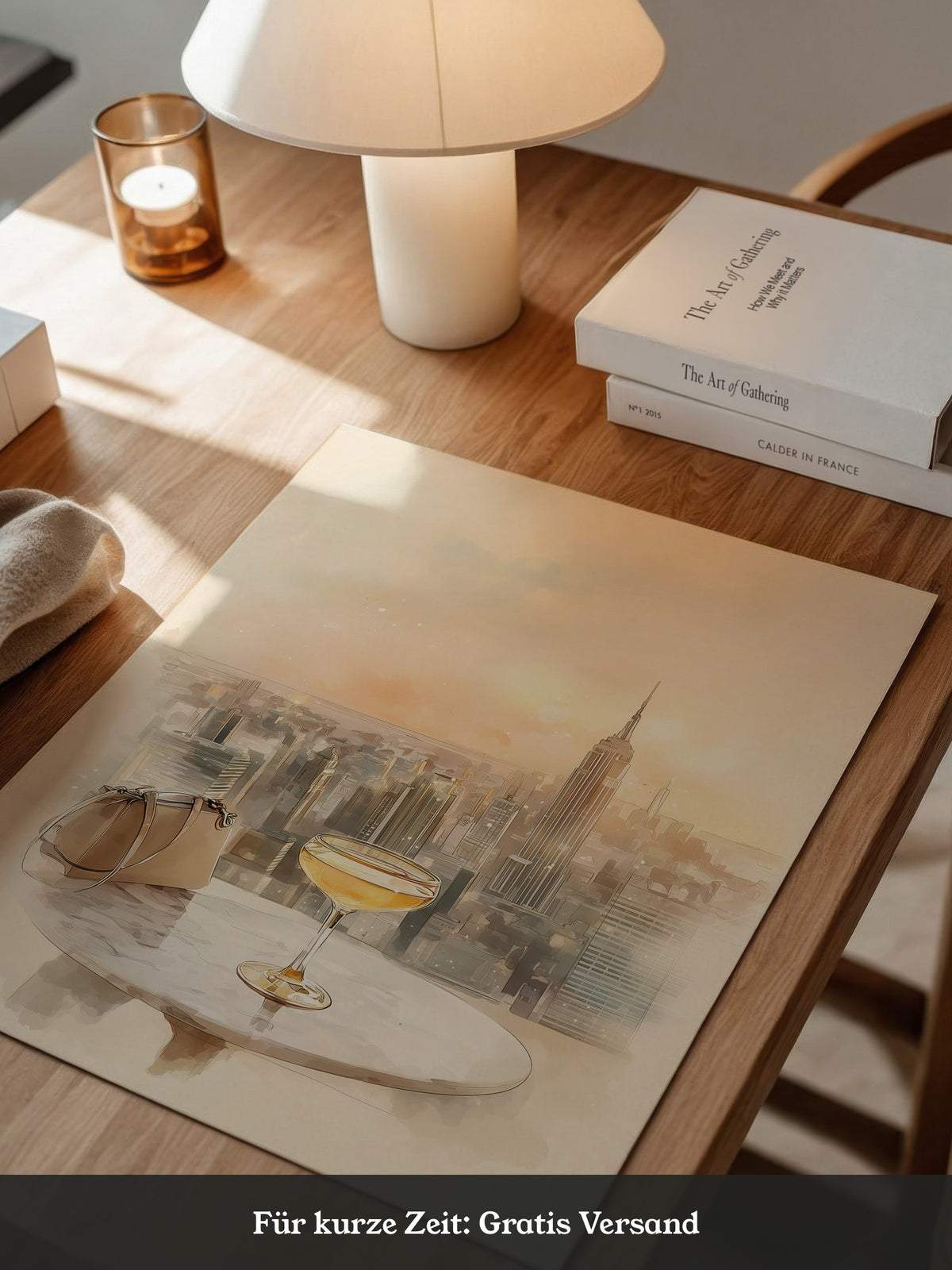Cocktail Skyline Pastell