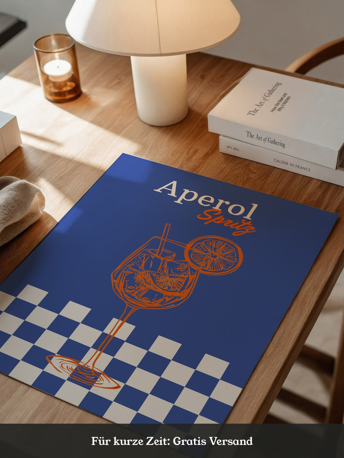Aperol Spritz Blau Orange