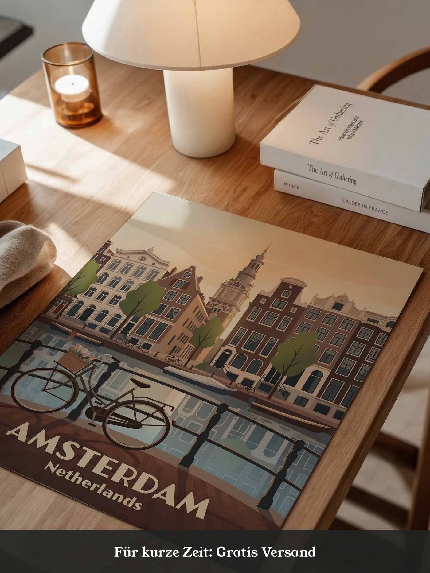 Fahrrad Grachtenblick Stadtansichten