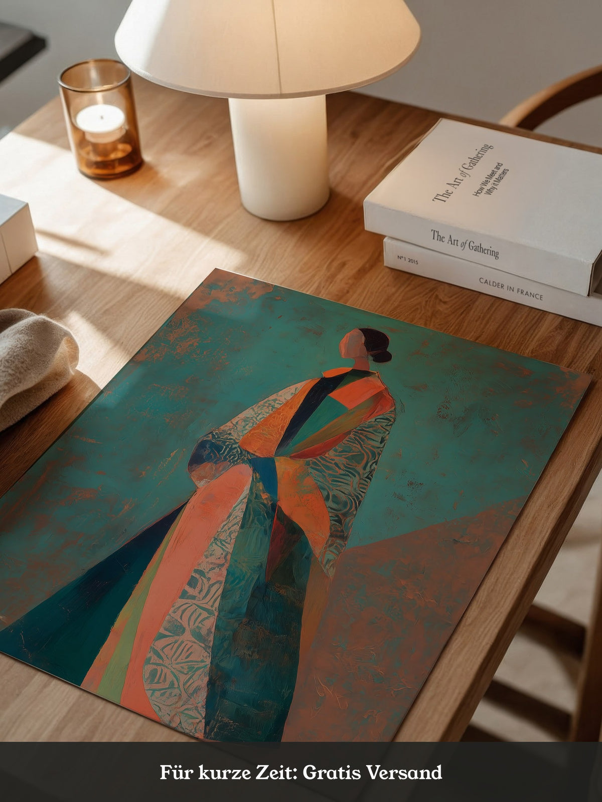 Farbige Robe abstrakt