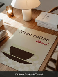 Kaffeetasse Text Retro-Design