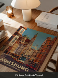 Augsburg Altstadt Retro-Charme