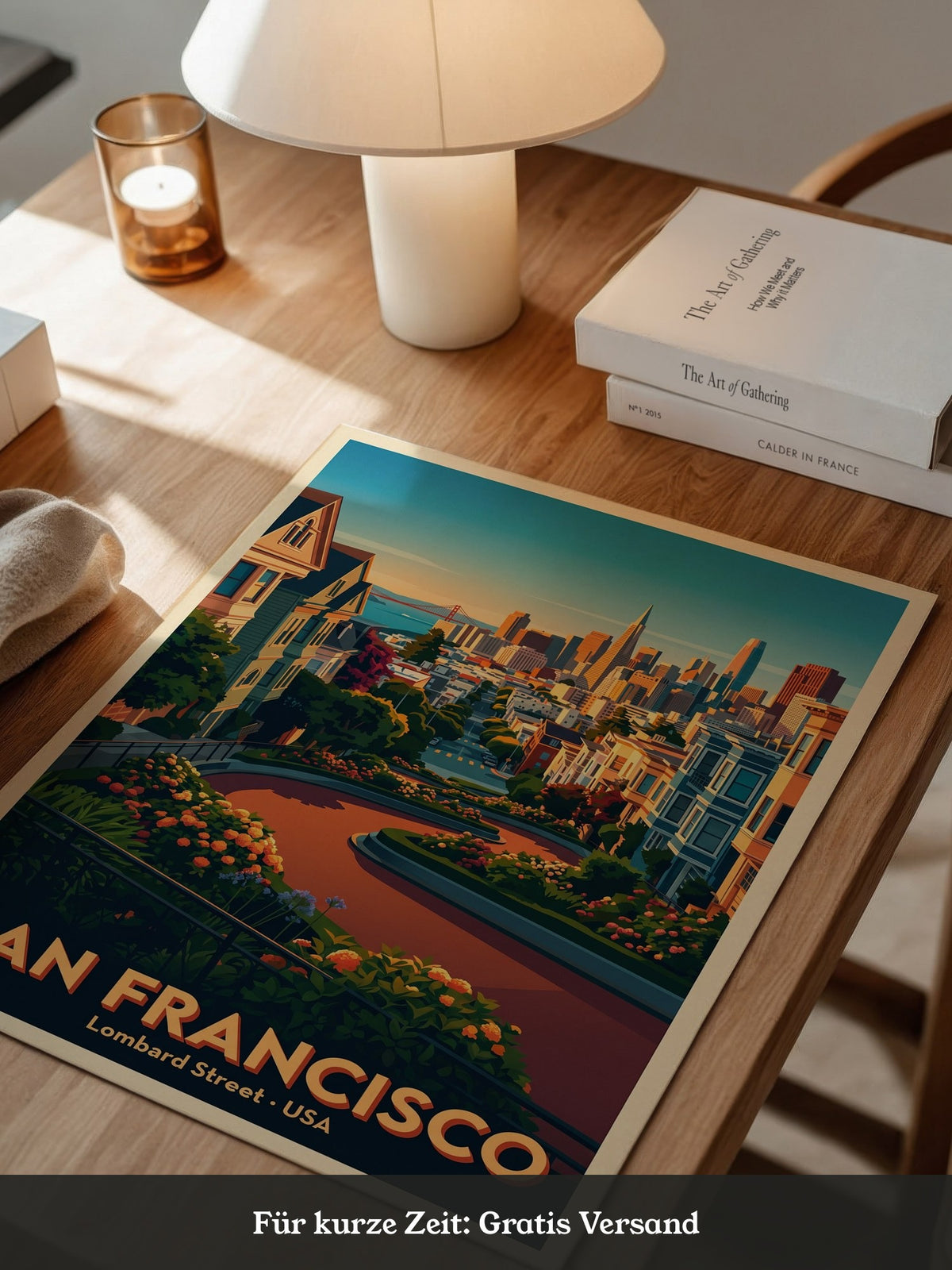 Lombard Street Abendlicht