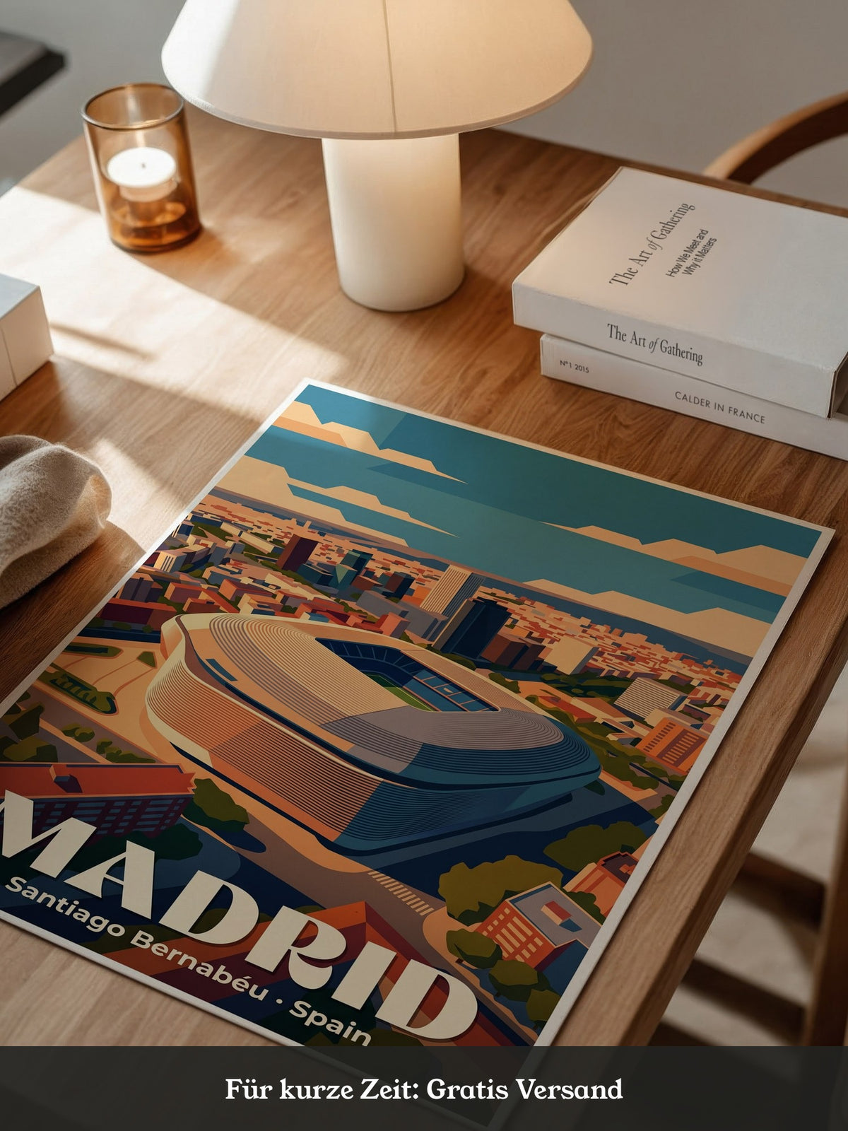 Stadion Madrid Retro Stil